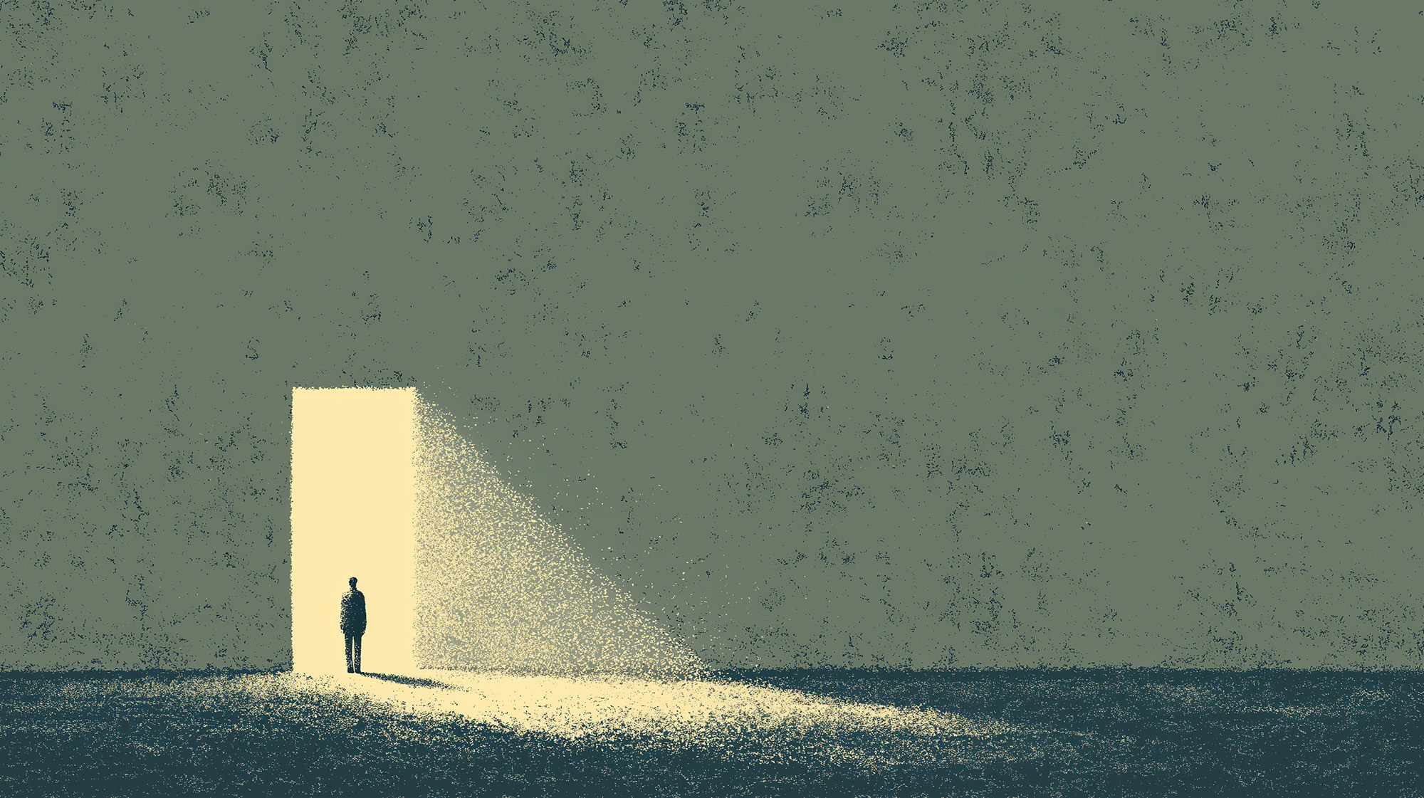 Männer im Licht – Einsamkeit nach Dauerstress