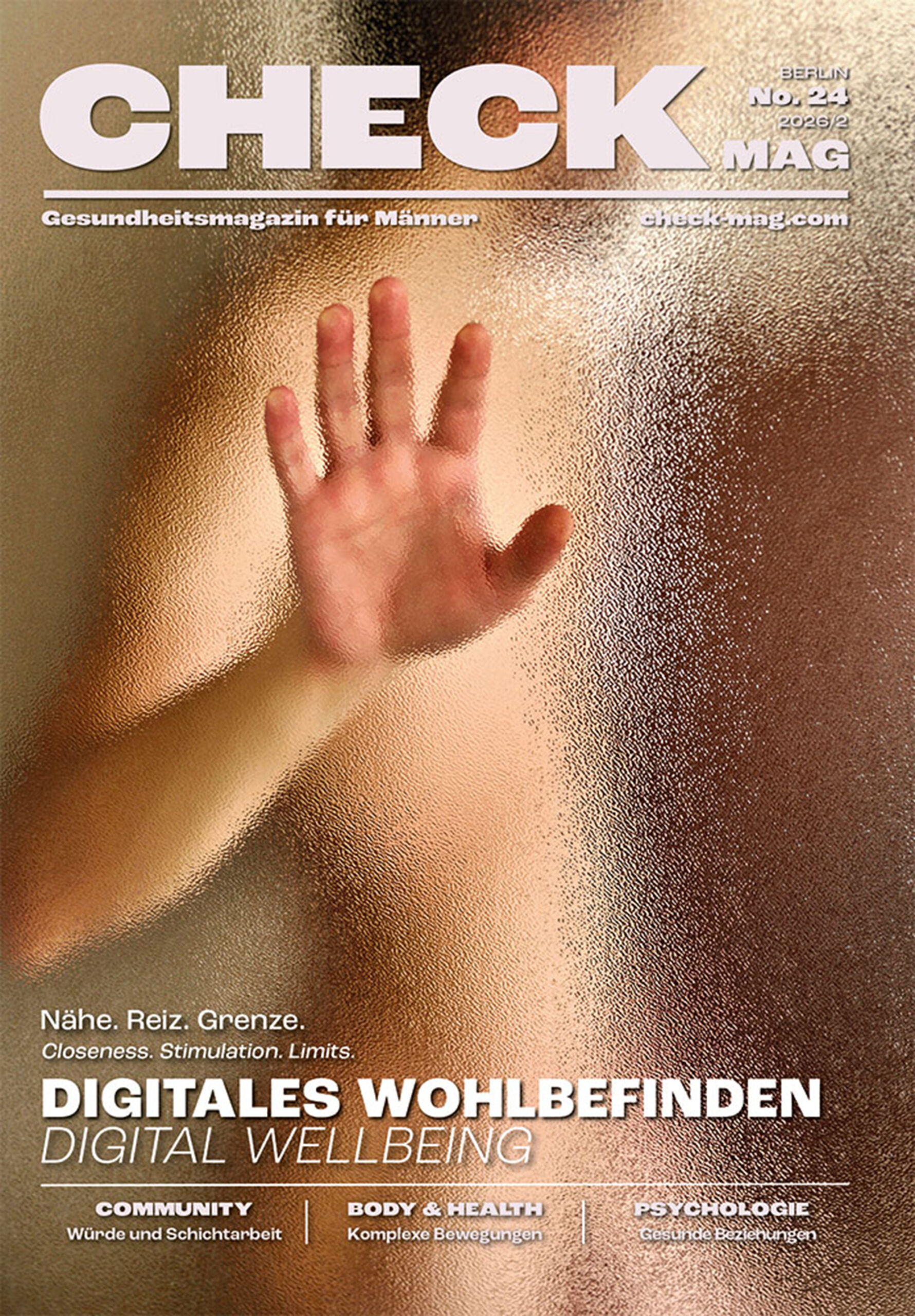 CHECK MAG – Magazin für Körper, Geist, Intimität und Community, aktuelle Ausgabe