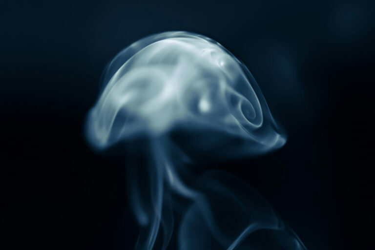 Abstrakte Darstellung von Brain Fog und neurologischen Symptomen bei Long Covid