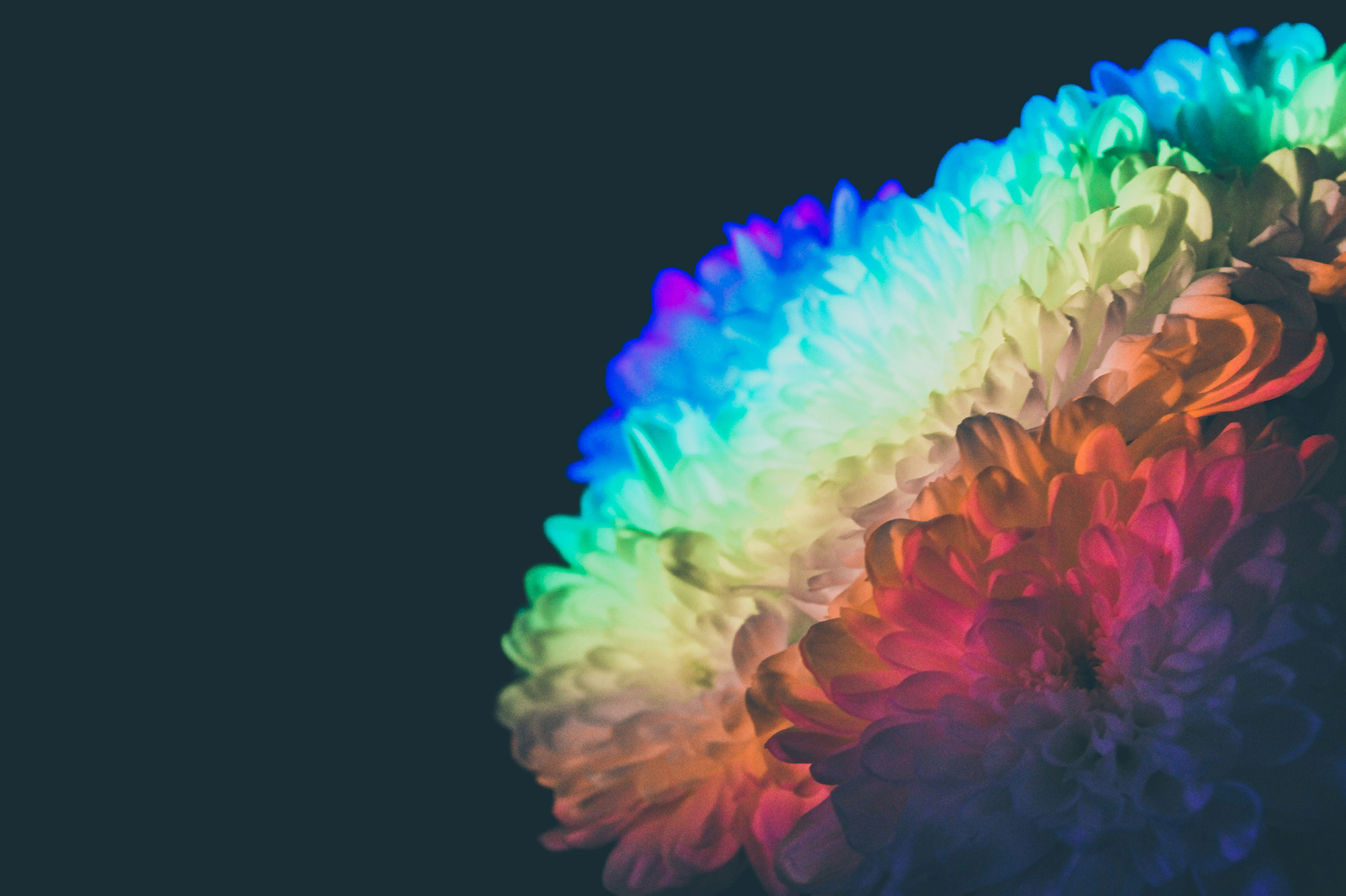 Abstrakte farbige Struktur als Symbol für Neurodiversität und neurologische Vielfalt